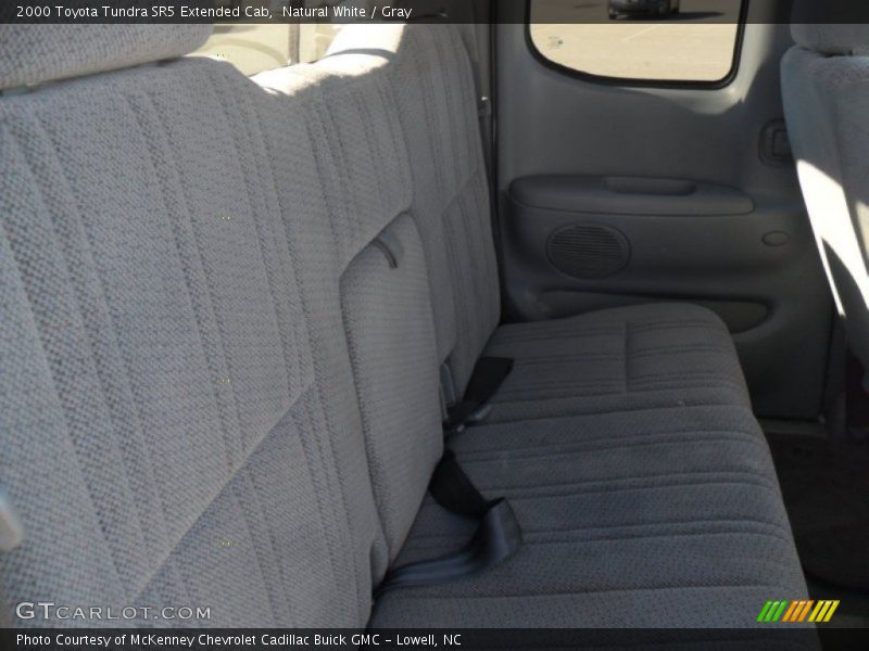 Natural White / Gray 2000 Toyota Tundra SR5 Extended Cab