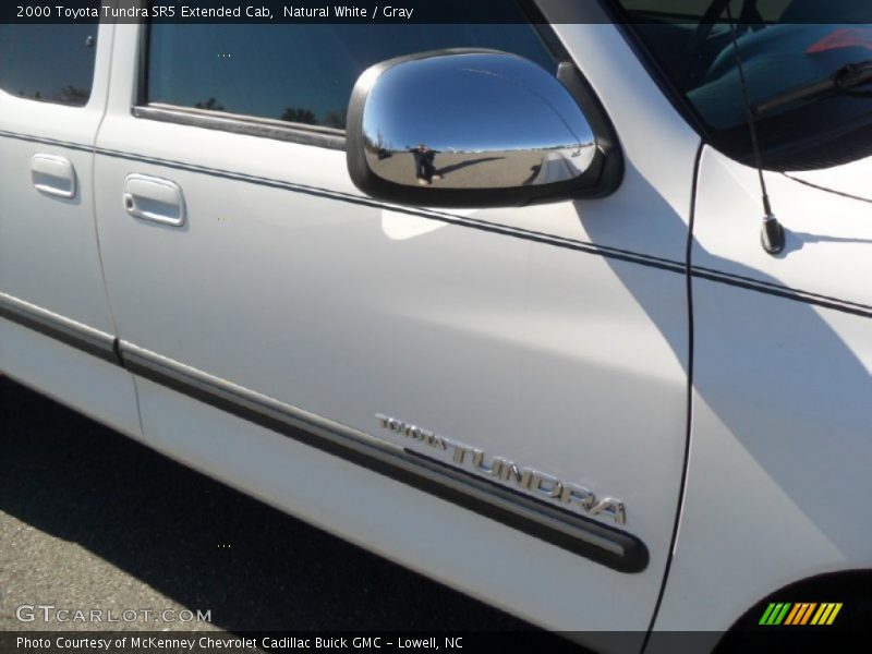 Natural White / Gray 2000 Toyota Tundra SR5 Extended Cab