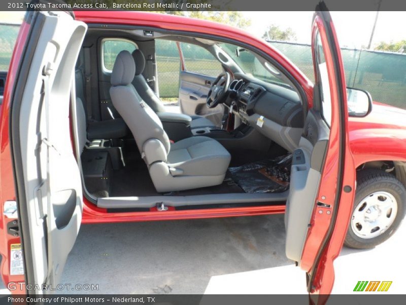 Barcelona Red Metallic / Graphite 2012 Toyota Tacoma Access Cab