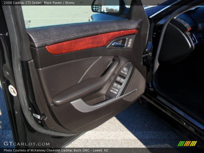 Black Raven / Ebony 2008 Cadillac CTS Sedan