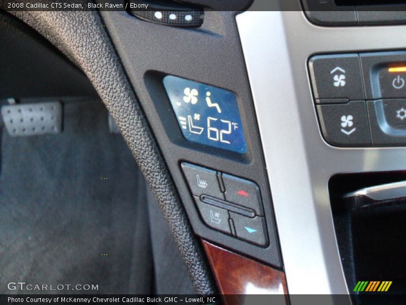 Black Raven / Ebony 2008 Cadillac CTS Sedan