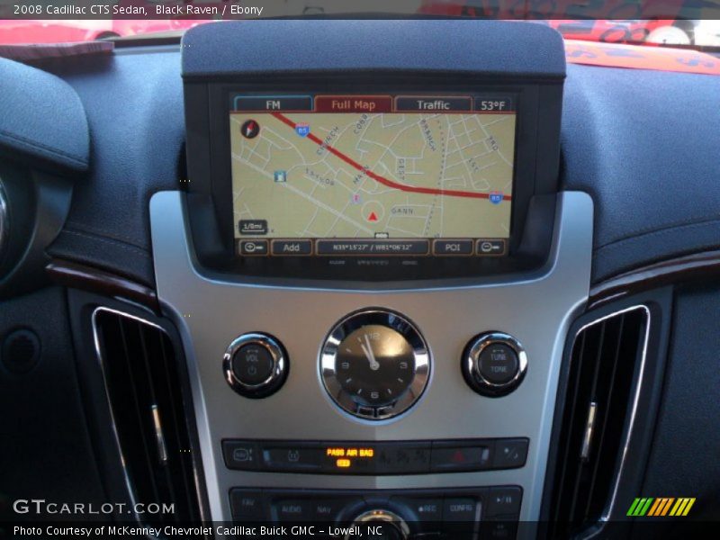 Black Raven / Ebony 2008 Cadillac CTS Sedan