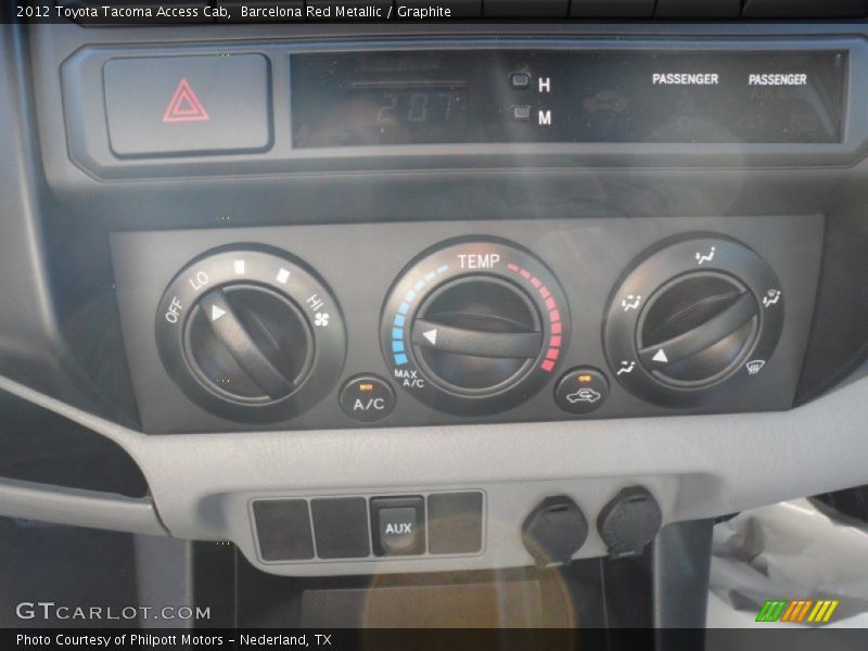 Barcelona Red Metallic / Graphite 2012 Toyota Tacoma Access Cab
