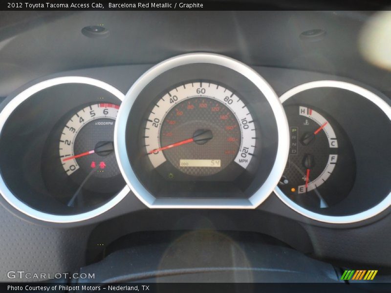  2012 Tacoma Access Cab Access Cab Gauges