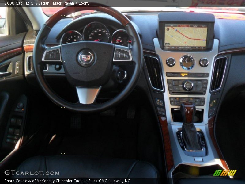 Black Raven / Ebony 2008 Cadillac CTS Sedan