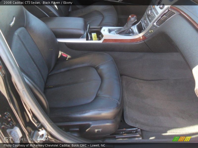 Black Raven / Ebony 2008 Cadillac CTS Sedan