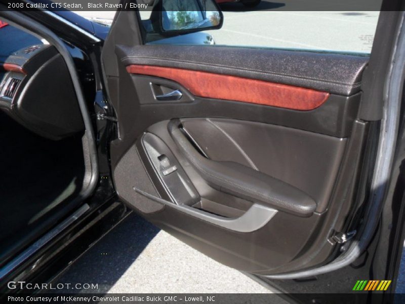 Black Raven / Ebony 2008 Cadillac CTS Sedan