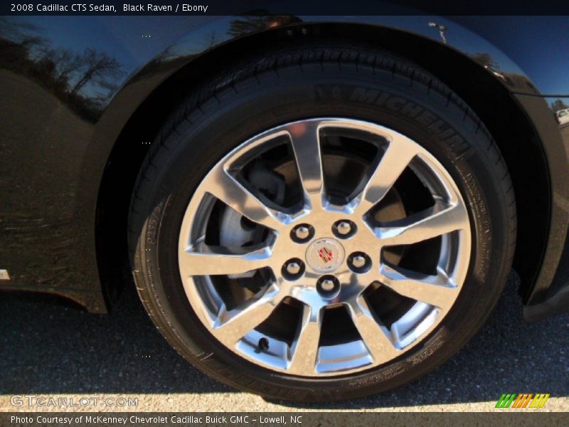 Black Raven / Ebony 2008 Cadillac CTS Sedan