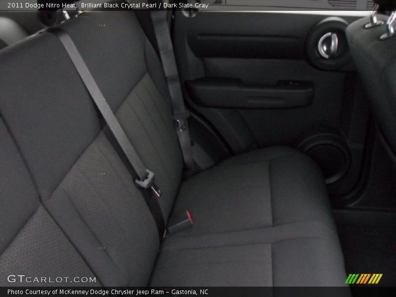 Brilliant Black Crystal Pearl / Dark Slate Gray 2011 Dodge Nitro Heat