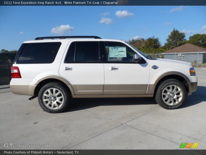  2012 Expedition King Ranch 4x4 White Platinum Tri-Coat