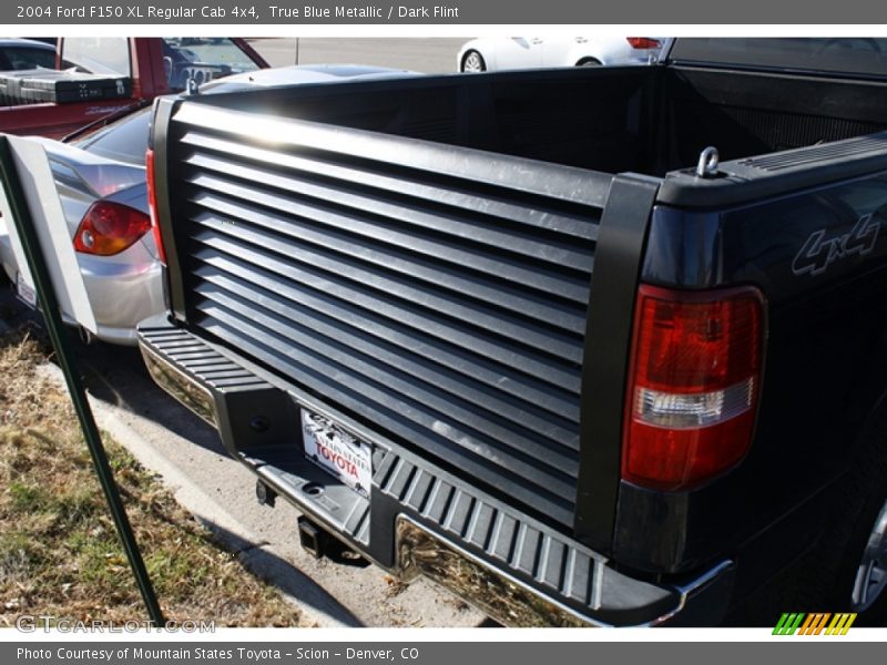 True Blue Metallic / Dark Flint 2004 Ford F150 XL Regular Cab 4x4