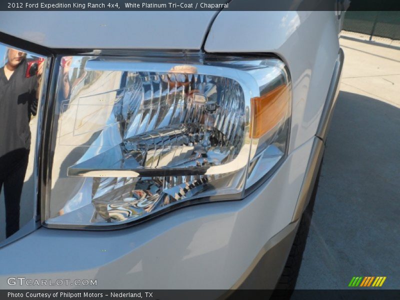 White Platinum Tri-Coat / Chaparral 2012 Ford Expedition King Ranch 4x4