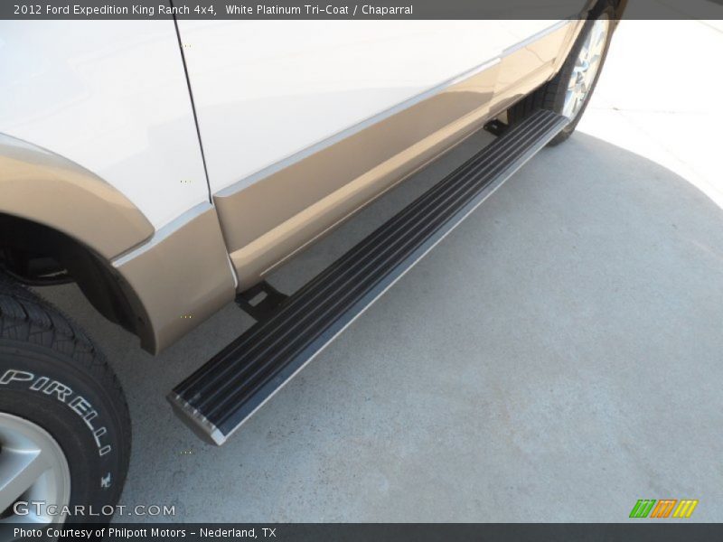 White Platinum Tri-Coat / Chaparral 2012 Ford Expedition King Ranch 4x4