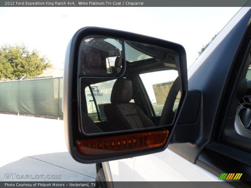 White Platinum Tri-Coat / Chaparral 2012 Ford Expedition King Ranch 4x4