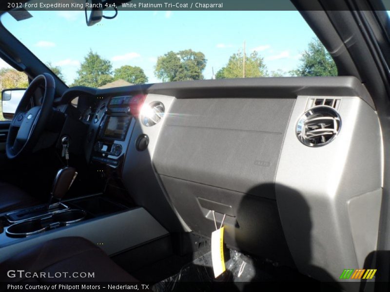White Platinum Tri-Coat / Chaparral 2012 Ford Expedition King Ranch 4x4