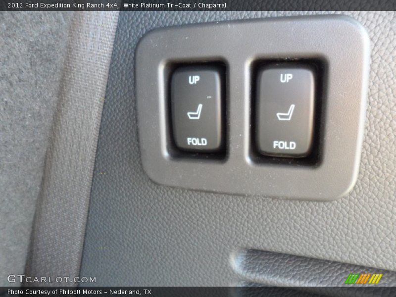 White Platinum Tri-Coat / Chaparral 2012 Ford Expedition King Ranch 4x4