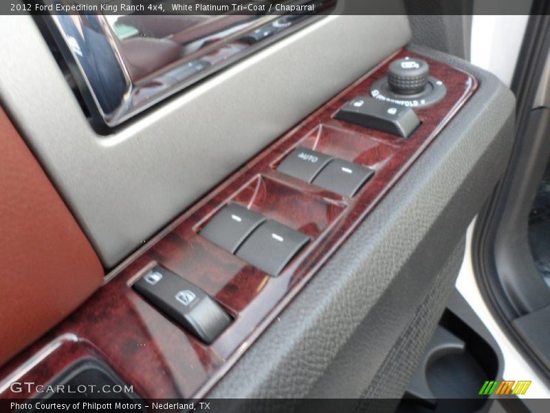 White Platinum Tri-Coat / Chaparral 2012 Ford Expedition King Ranch 4x4
