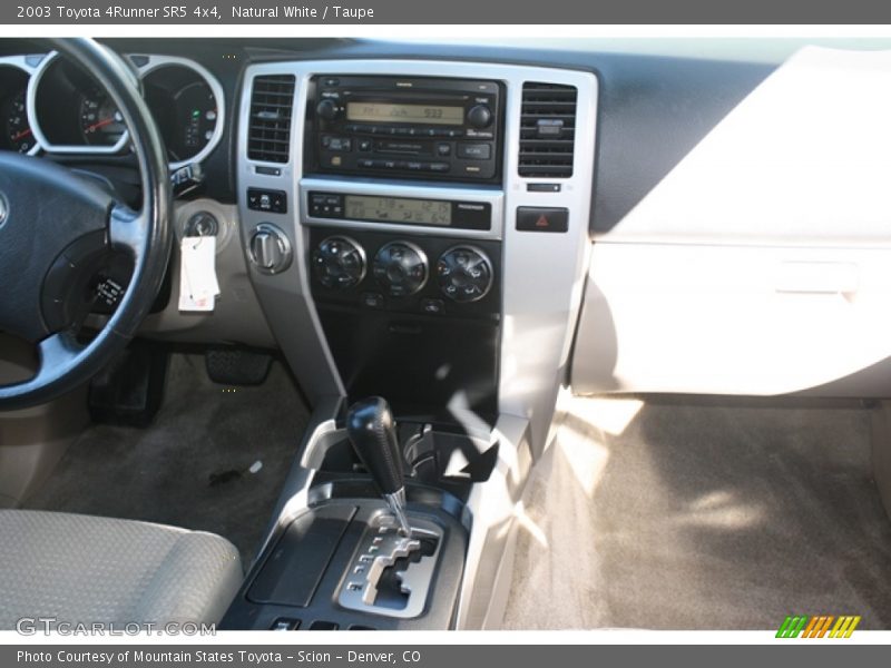 Natural White / Taupe 2003 Toyota 4Runner SR5 4x4