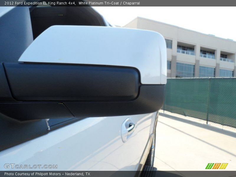 White Platinum Tri-Coat / Chaparral 2012 Ford Expedition EL King Ranch 4x4