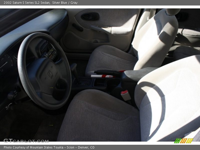 Silver Blue / Gray 2002 Saturn S Series SL2 Sedan