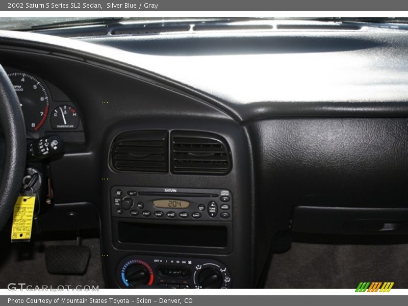 Silver Blue / Gray 2002 Saturn S Series SL2 Sedan