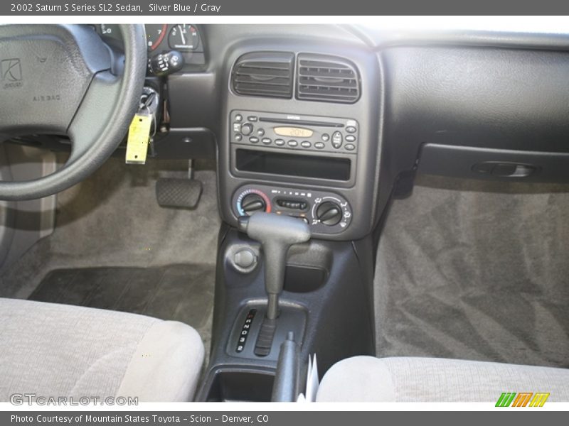 Silver Blue / Gray 2002 Saturn S Series SL2 Sedan