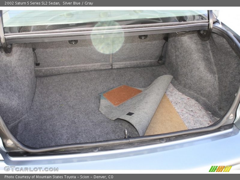 Silver Blue / Gray 2002 Saturn S Series SL2 Sedan