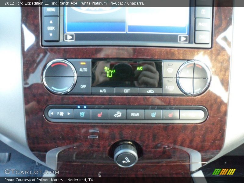 Controls of 2012 Expedition EL King Ranch 4x4