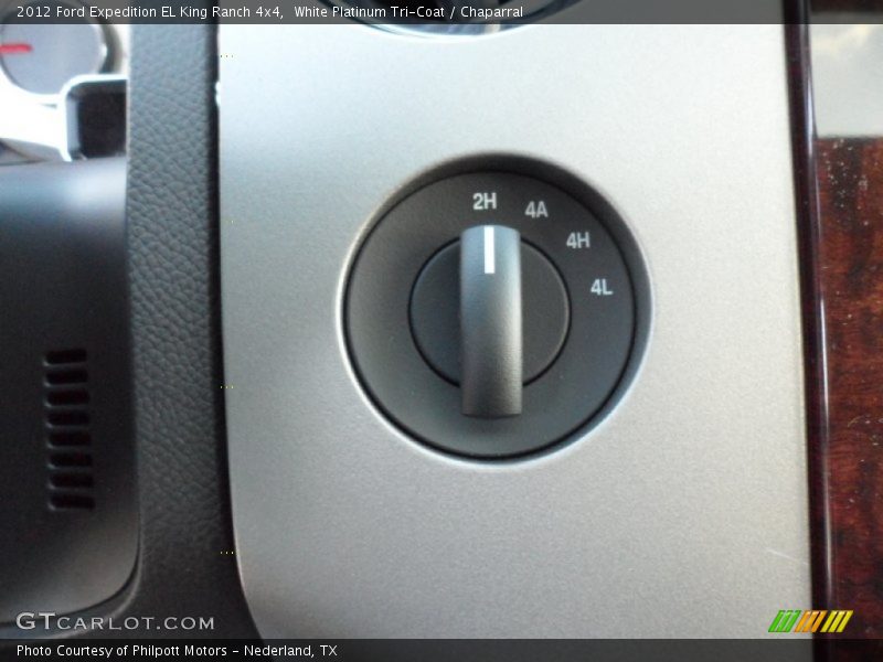 Controls of 2012 Expedition EL King Ranch 4x4