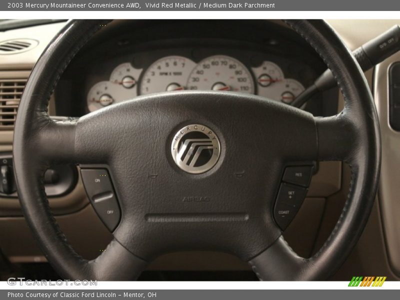  2003 Mountaineer Convenience AWD Steering Wheel