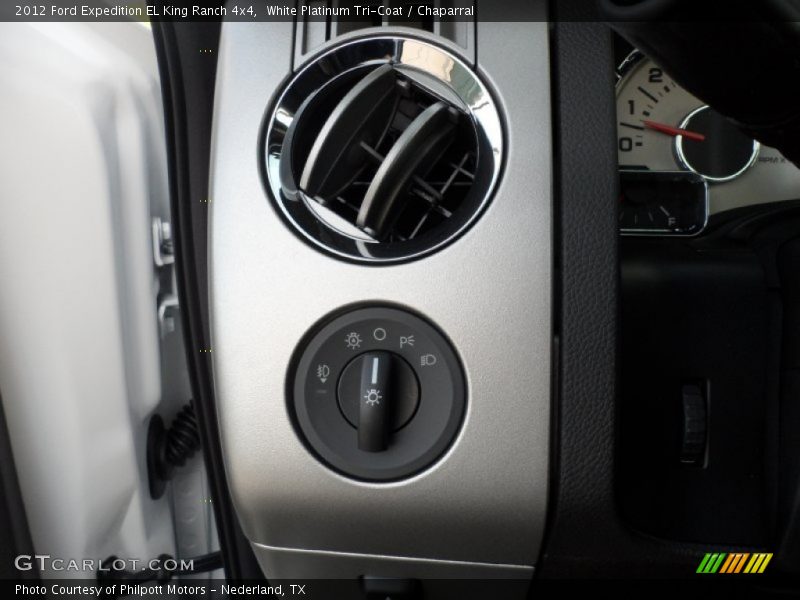 White Platinum Tri-Coat / Chaparral 2012 Ford Expedition EL King Ranch 4x4