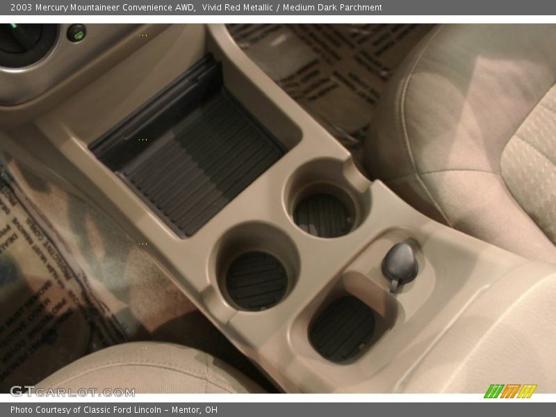 Vivid Red Metallic / Medium Dark Parchment 2003 Mercury Mountaineer Convenience AWD
