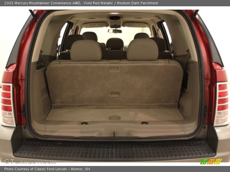  2003 Mountaineer Convenience AWD Trunk