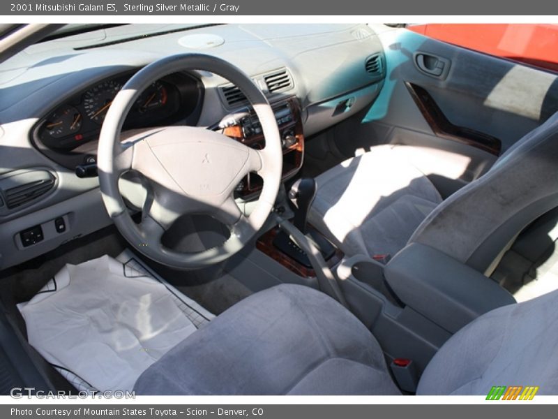 Sterling Silver Metallic / Gray 2001 Mitsubishi Galant ES