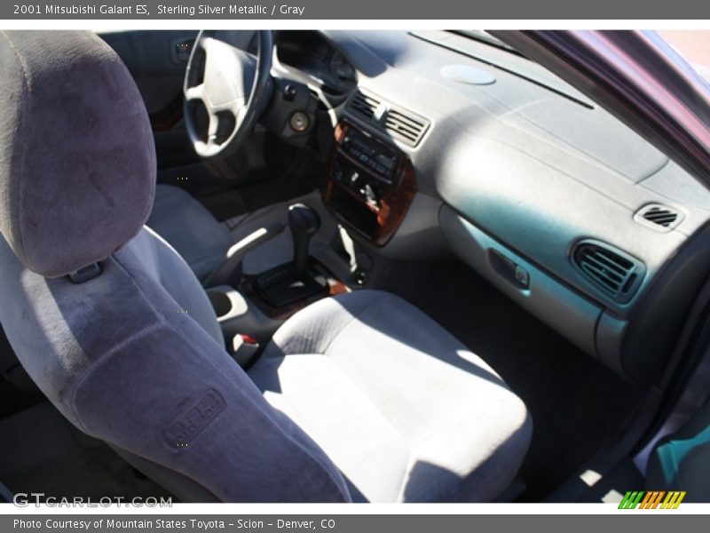 Sterling Silver Metallic / Gray 2001 Mitsubishi Galant ES