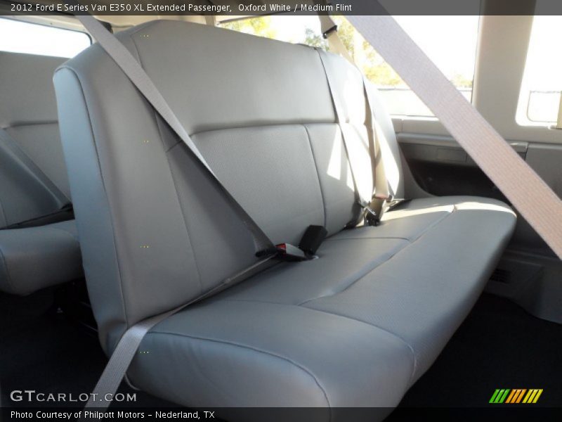 Oxford White / Medium Flint 2012 Ford E Series Van E350 XL Extended Passenger