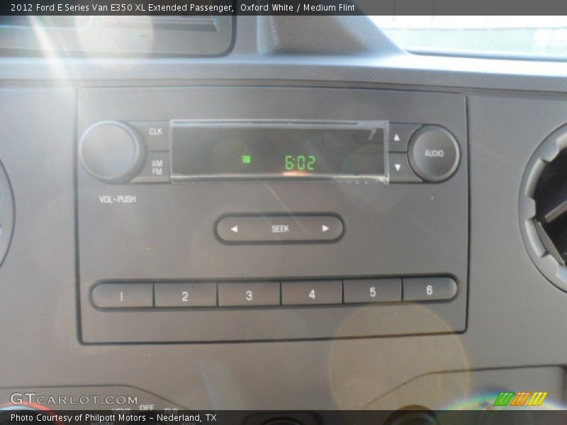 Audio System of 2012 E Series Van E350 XL Extended Passenger