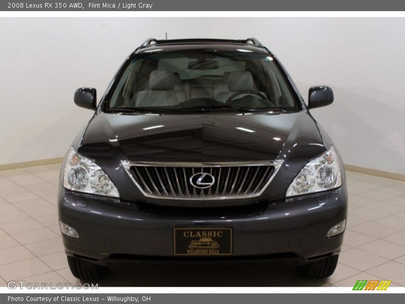Flint Mica / Light Gray 2008 Lexus RX 350 AWD