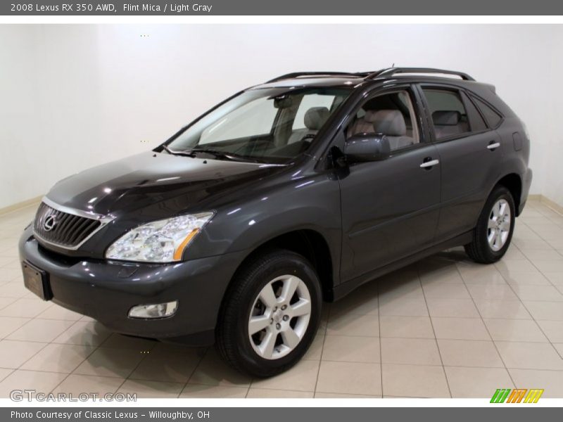 Flint Mica / Light Gray 2008 Lexus RX 350 AWD