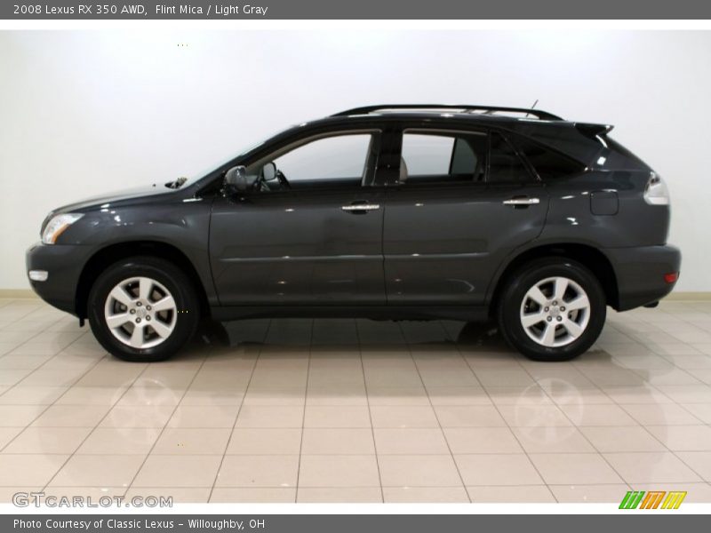 Flint Mica / Light Gray 2008 Lexus RX 350 AWD