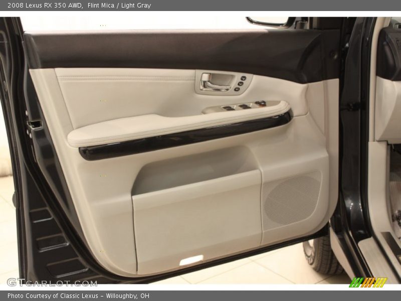 Flint Mica / Light Gray 2008 Lexus RX 350 AWD