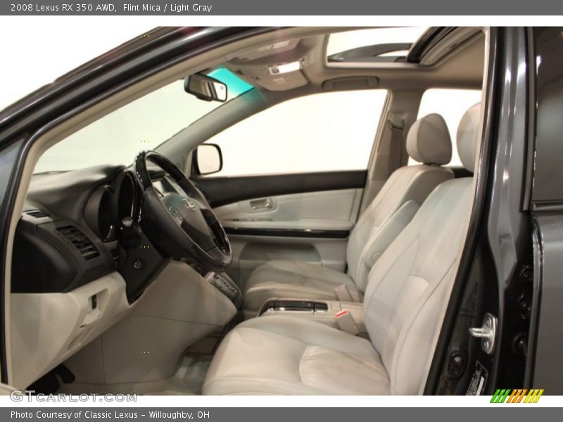 Flint Mica / Light Gray 2008 Lexus RX 350 AWD