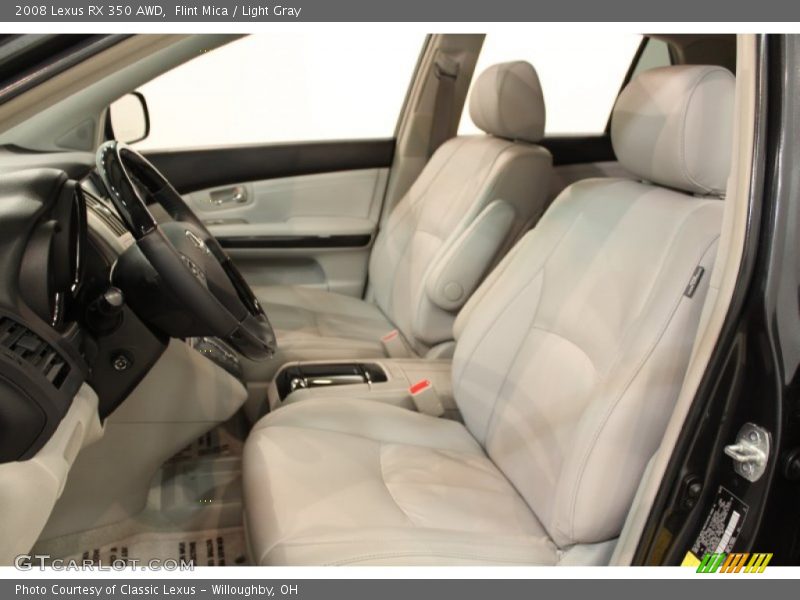 Flint Mica / Light Gray 2008 Lexus RX 350 AWD