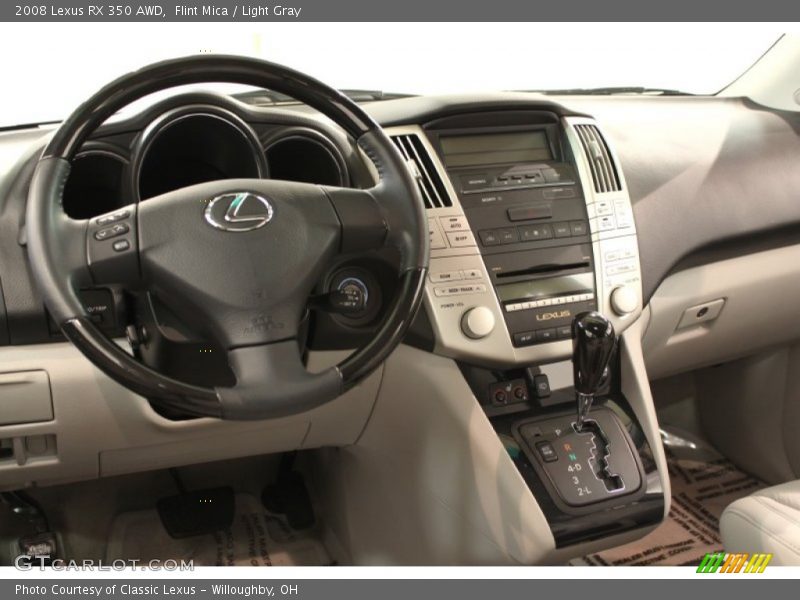 Flint Mica / Light Gray 2008 Lexus RX 350 AWD