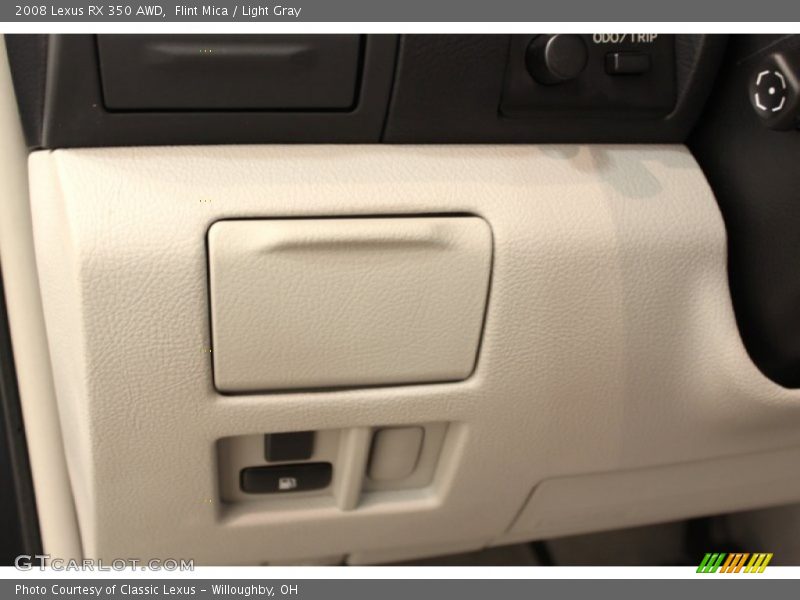 Flint Mica / Light Gray 2008 Lexus RX 350 AWD