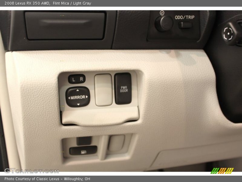 Flint Mica / Light Gray 2008 Lexus RX 350 AWD