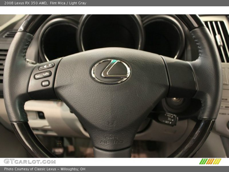 Flint Mica / Light Gray 2008 Lexus RX 350 AWD