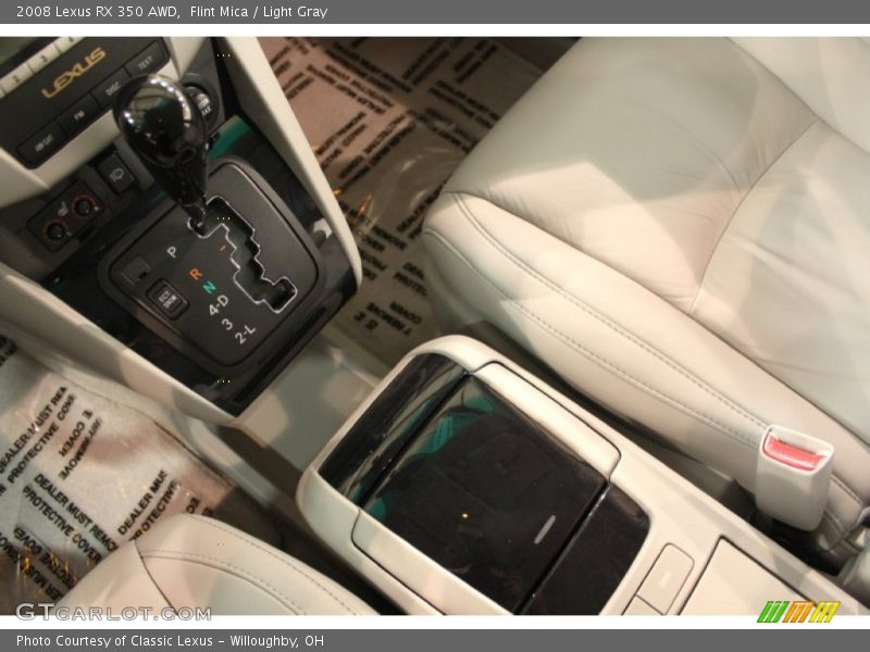Flint Mica / Light Gray 2008 Lexus RX 350 AWD