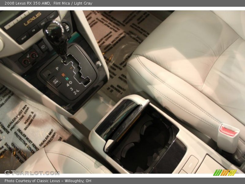 Flint Mica / Light Gray 2008 Lexus RX 350 AWD