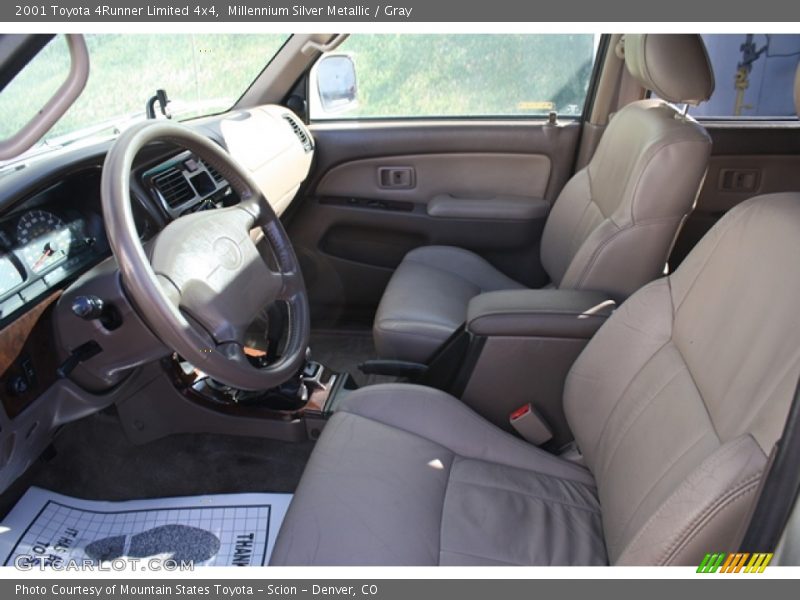 Millennium Silver Metallic / Gray 2001 Toyota 4Runner Limited 4x4